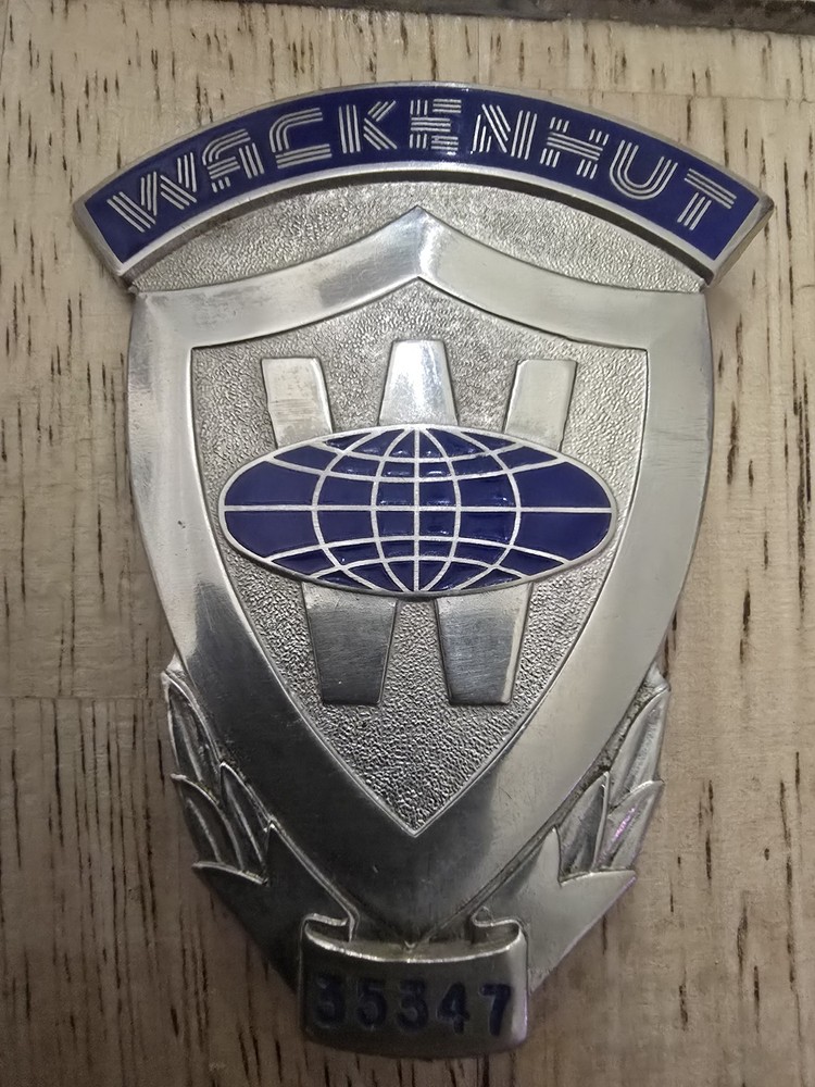 Private Security Badge Wackenhut Security #35347