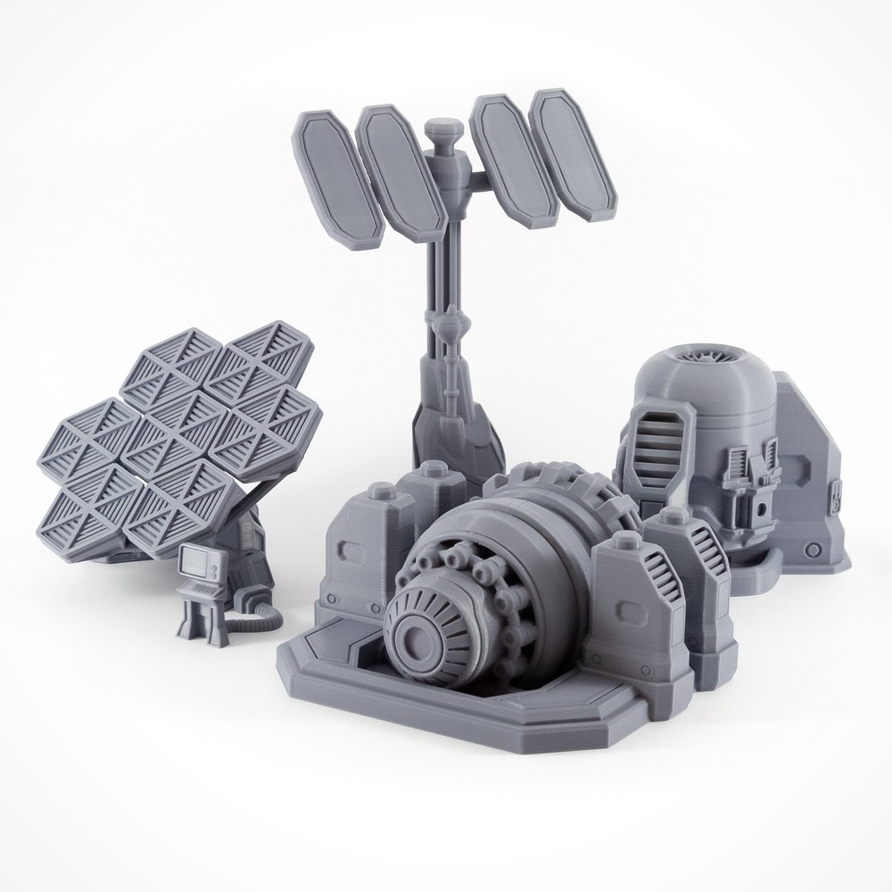 Sci-Fi Scatter Terrain - Utilities Collection