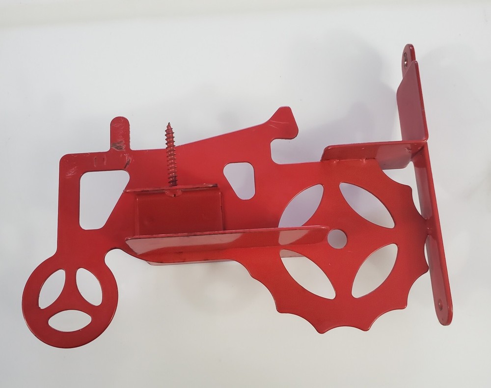 Stokes Select Tractor Corn Cob Feeder, Red, Powder-Coated, Post Mounting