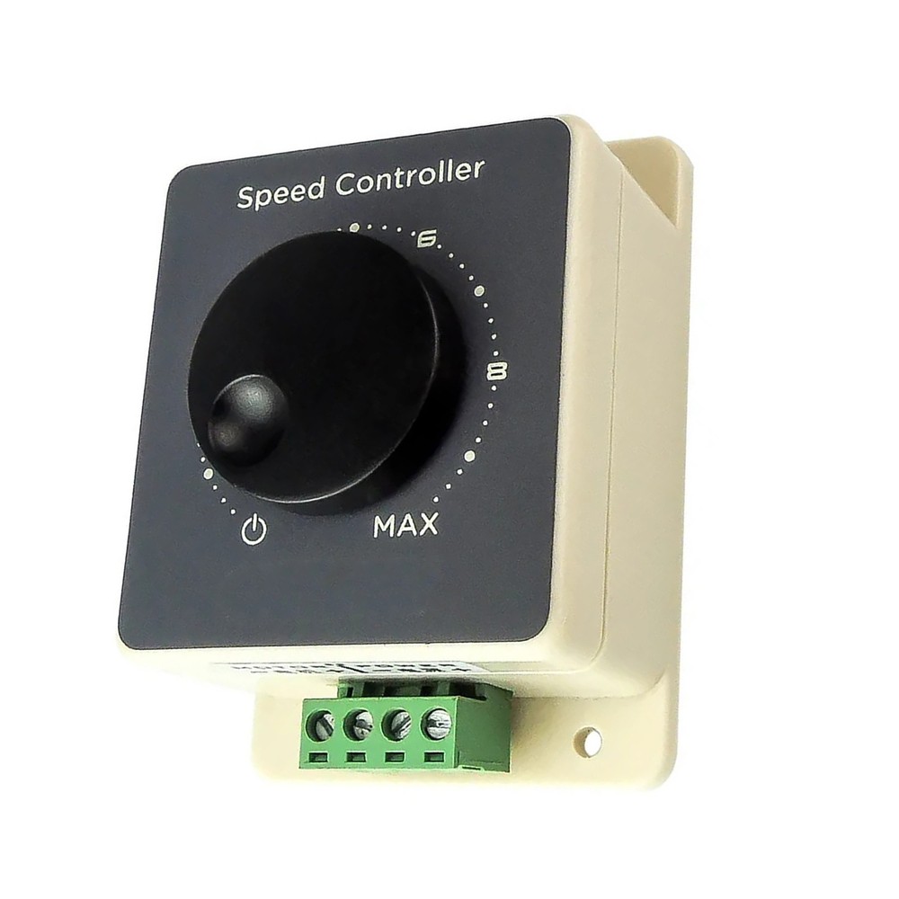 New PWM DC Motor Speed Controller Regulator ABS Waterproof Controller Switch