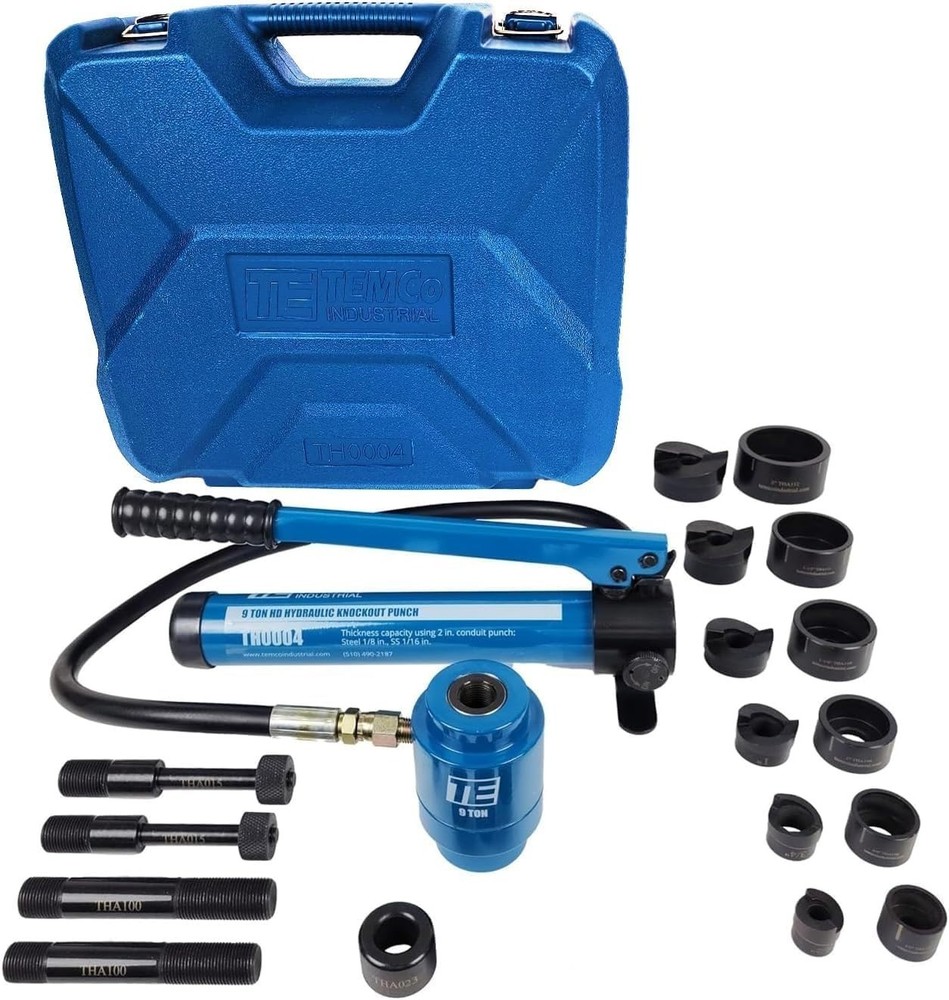 Professional Hydraulic Punch Tool - Conduit Cutter with Alignment Precision