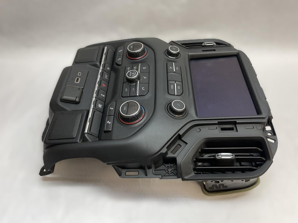 2019 CHEVY SILVERADO RADIO CONTROL PANEL w/DISPLAY CLIMATE CONTROL 84569064