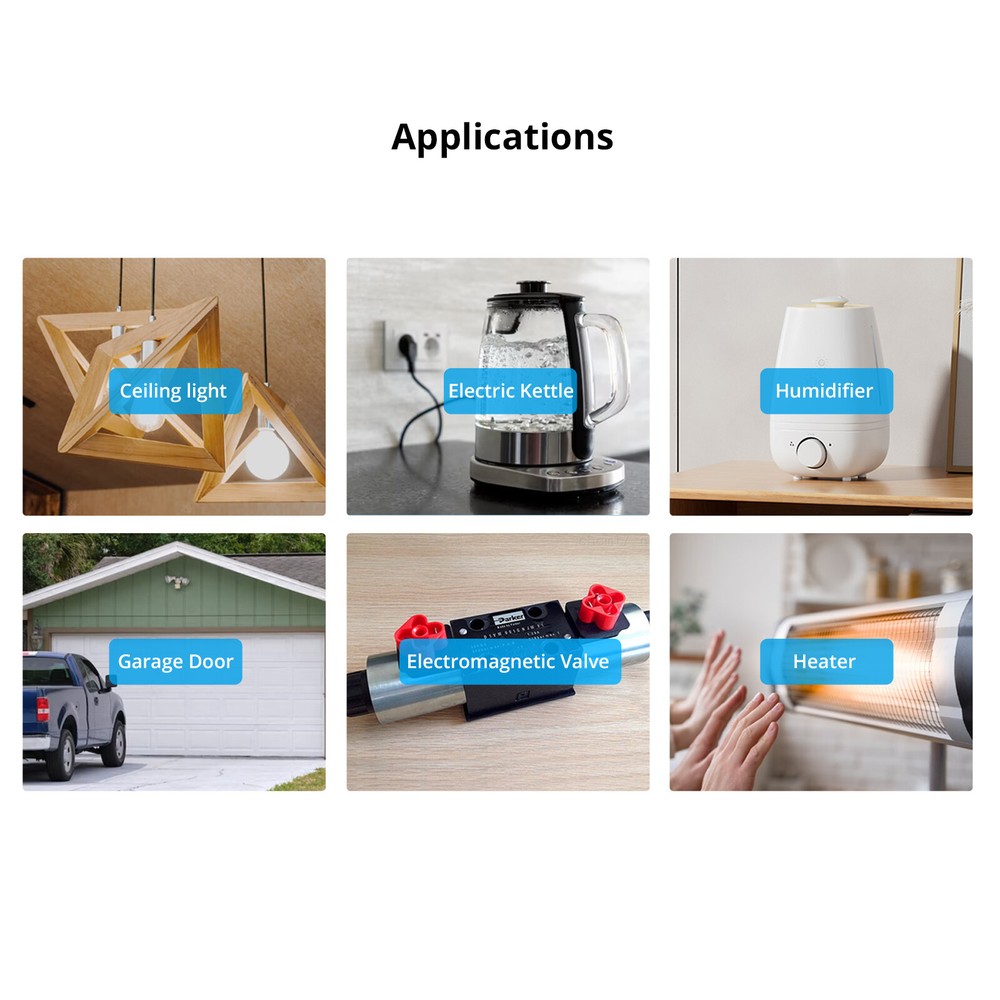 SONOFF BASICR4 WiFi Smart Light Switch 10A DIY Module eWeLink App Control 5Packs