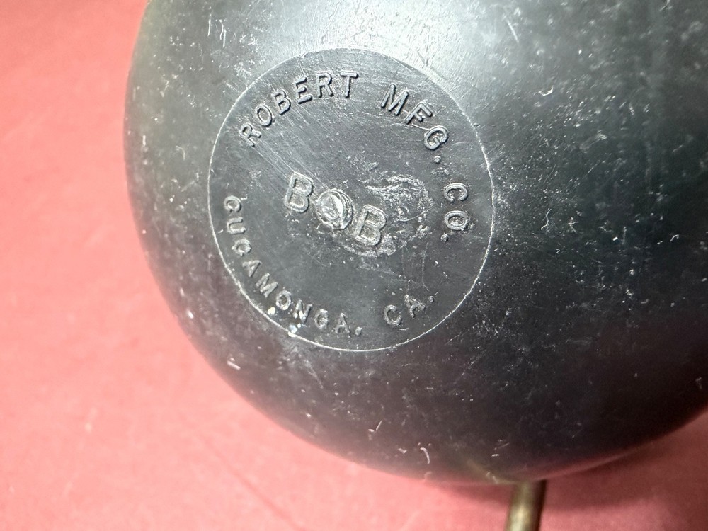 Robert Mfg. "BOB" Poly Float Ball 5" With 1/4" x 10" Brass Stem- Chain Connected