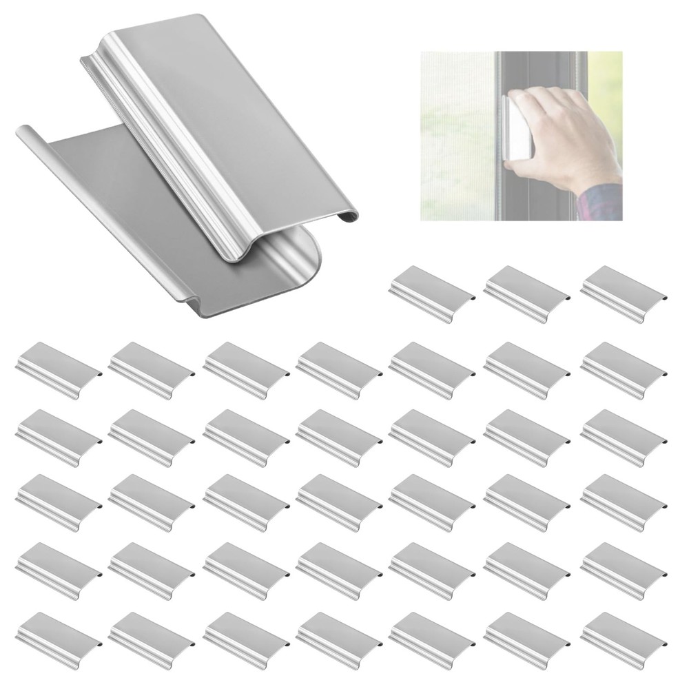 40 Pack Window Screen Pull Tabs, Lift Tabs Replacement...