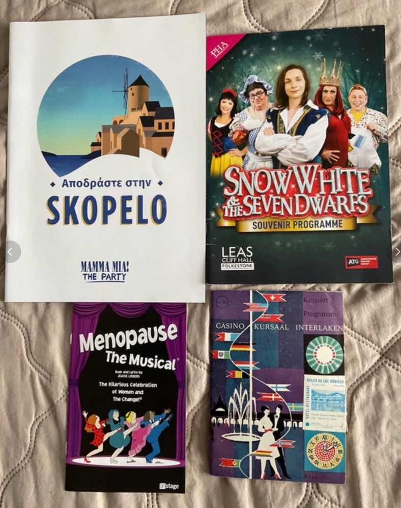 Show programmes, Interlaken 1963 and others