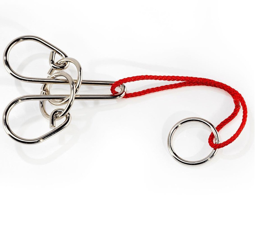 Racing Wire No. 20 - String Brainteaser Metal Puzzle
