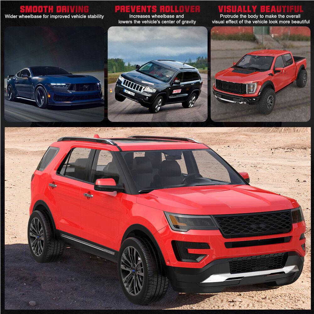 4PCS 2" Inch 5x4.5 5x114.3 Wheel Spacers for Jeep Wrangler Cherokee Ford Mustang