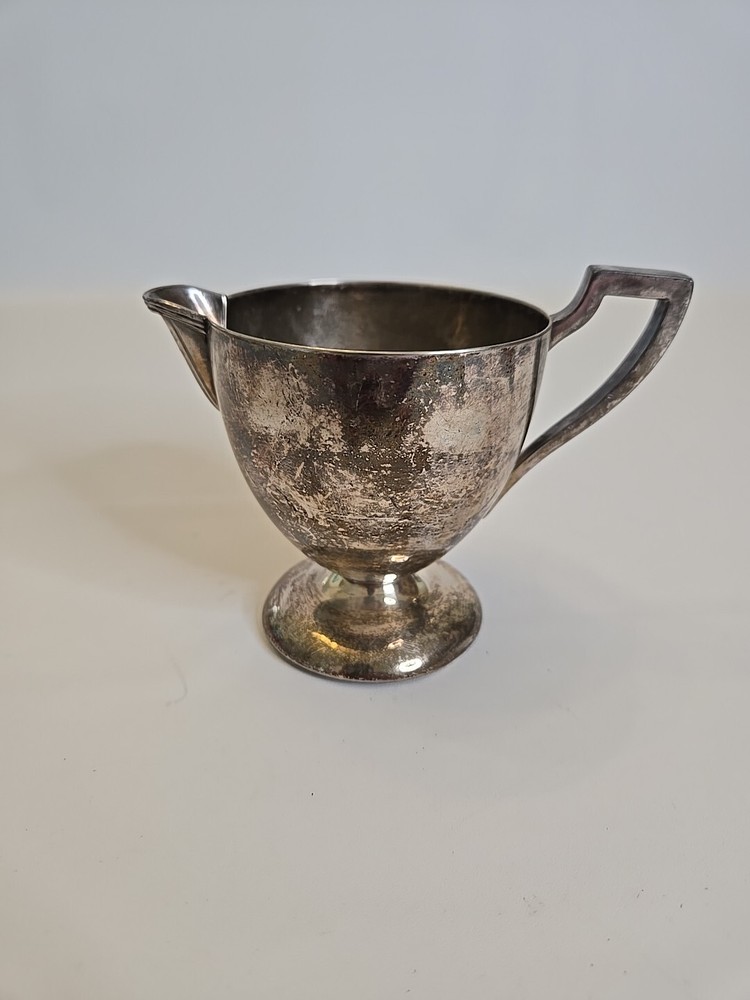 Vintage Benidict Silver Plated Creamer Serving Pitcher