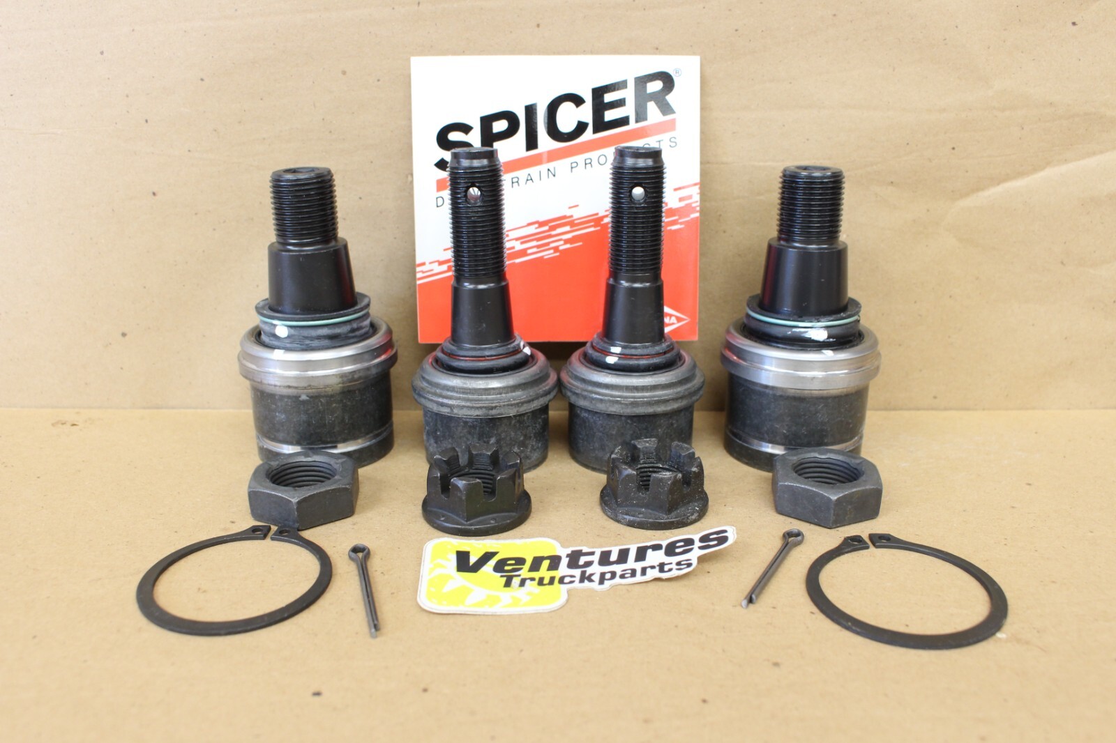 Spicer 2015-2020 Ford F250 F350 4X4 Front Axle Seal Ball Joint U Joint Sr. Kit