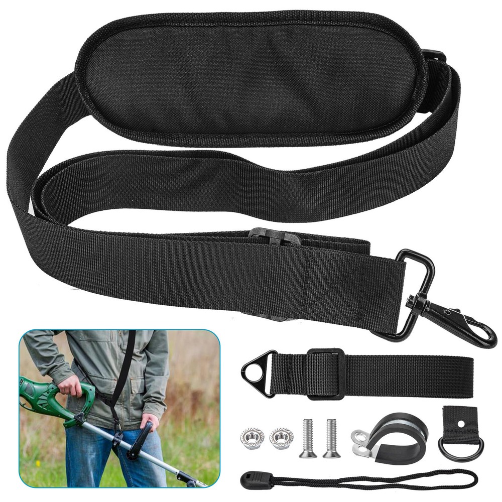 Universal Trimmer Shoulder Strap Adjustable Harness Belt Weed Eater Grass Edger