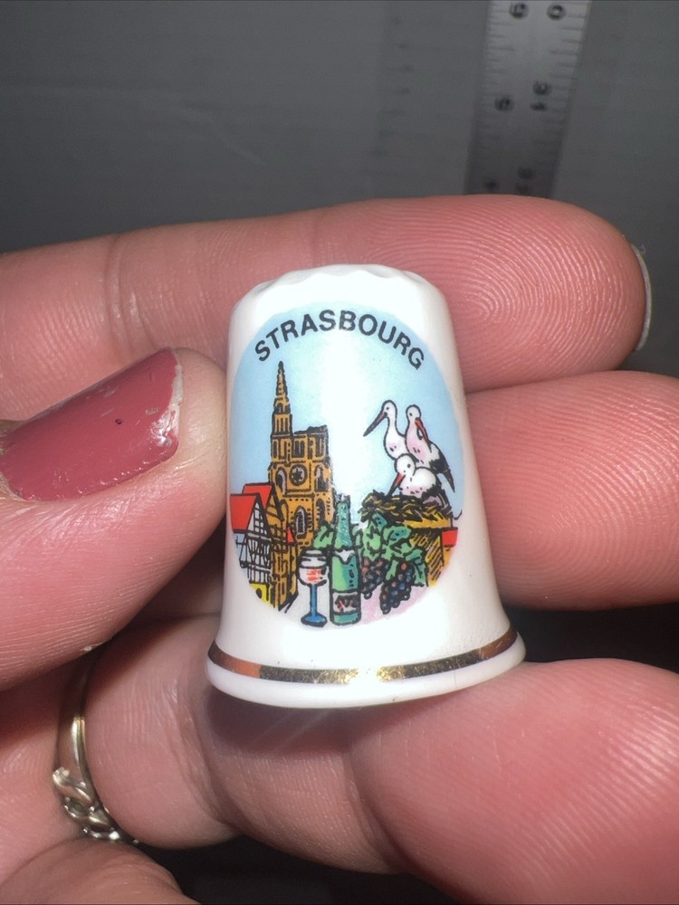 5 X Bone Thimbles