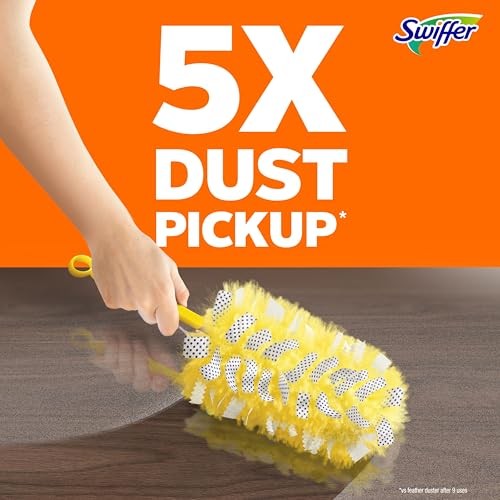 Dusters Heavy Duty, Feather Head Multi-Surface Duster Refills for Cleaning,