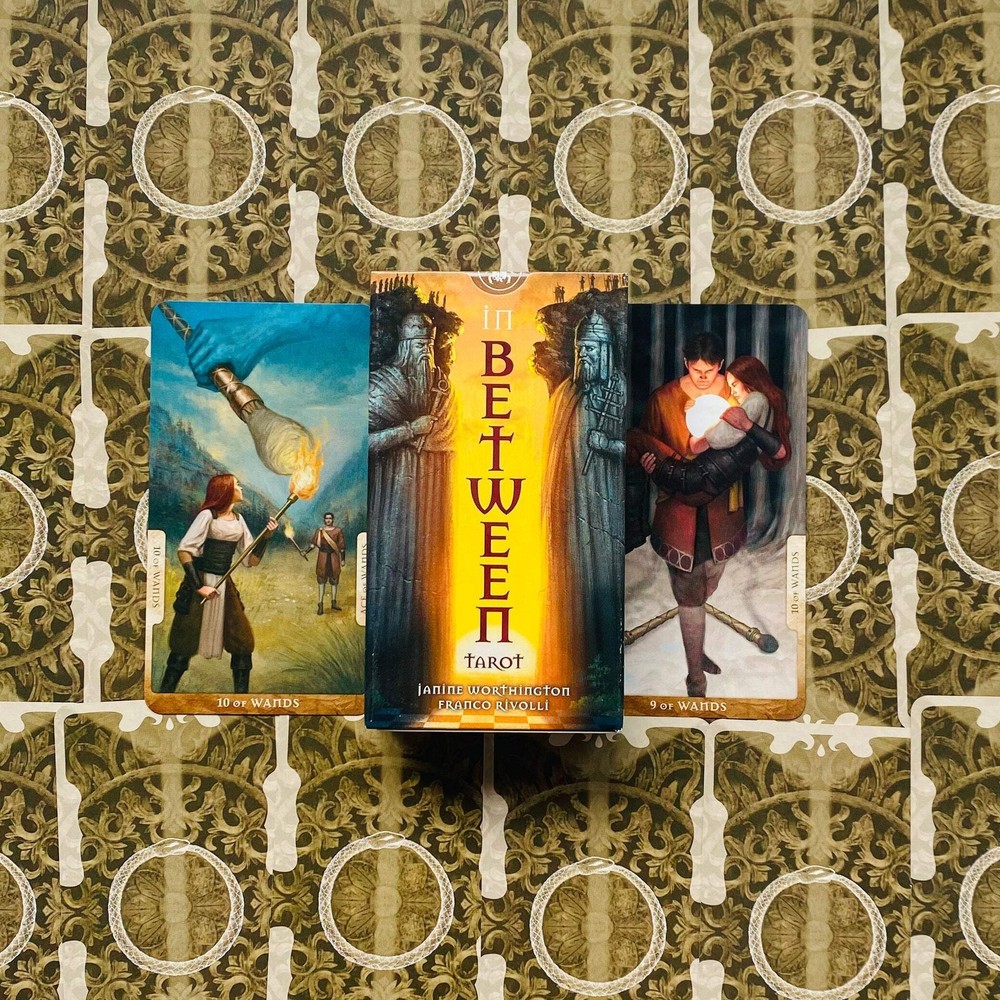 BETWEEN TAROT DECK CARDS ESOTERIC TELLING LO SCARABEO NEW