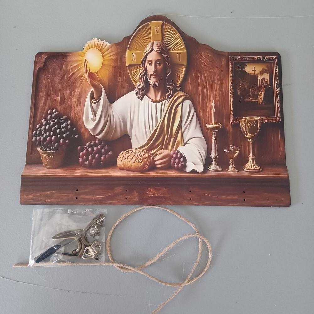 Religious Wall Hanging Key Holder