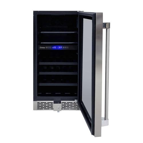 VinoTemp 19 Bottle Outdoor Dual-Zone Wine and Beverage Cooler