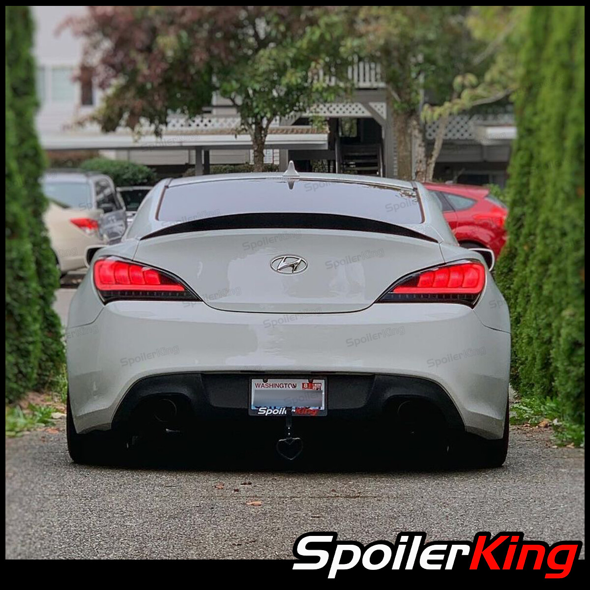SpoilerKing #380K Universal 30"- 55" Custom Rear Polyurethane Trunk Spoiler Wing