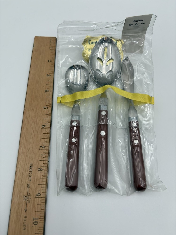 Hearthside Contemporary Stainless Korea Flatware Hostess Serving Set