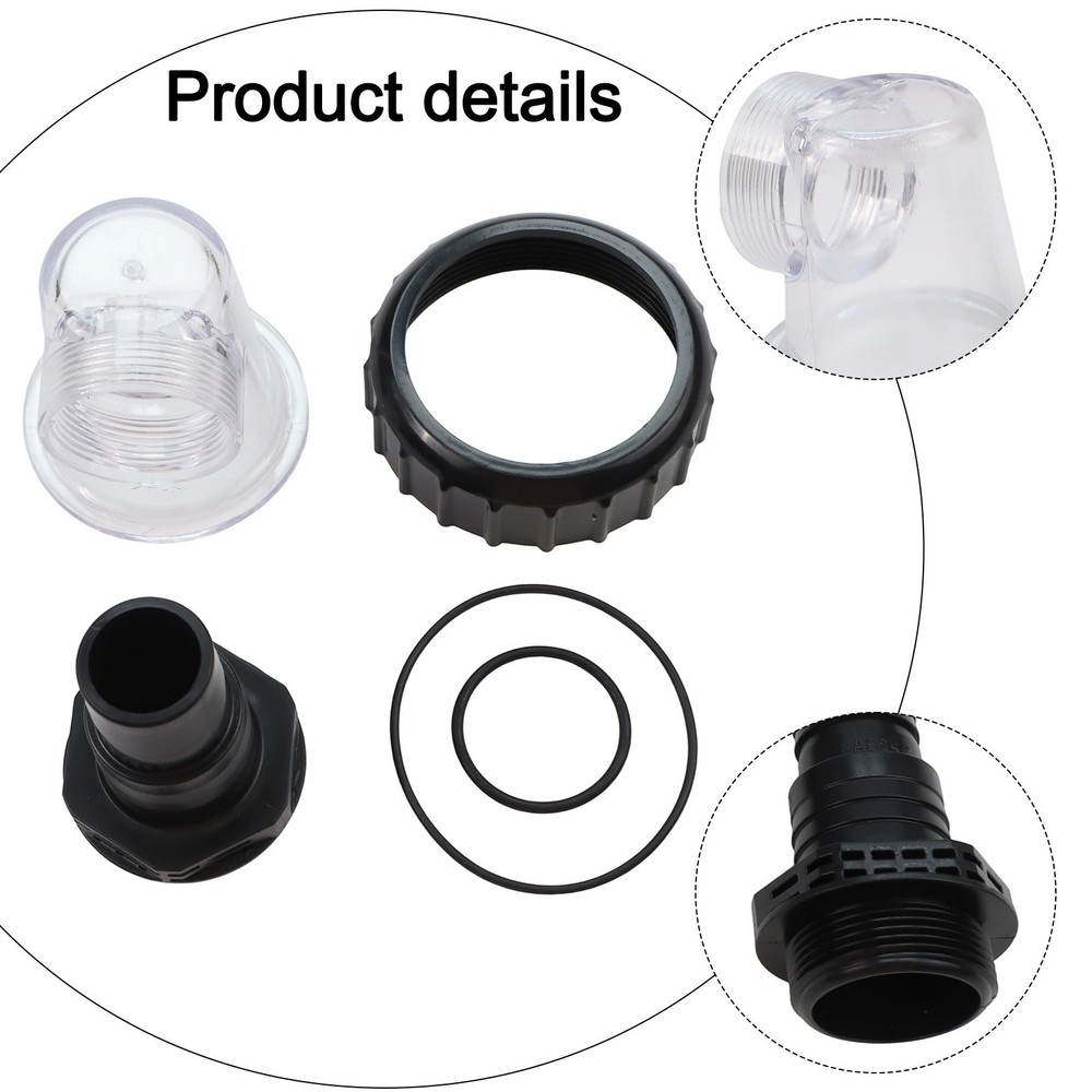 User Friendly Transparent PreFilter Lid Assembly for SPS Circulation Pumps