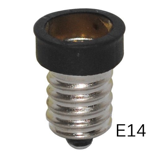 (6pcs) European E14 Base to Candelabra E12 C7 base Socket Adapter Converter