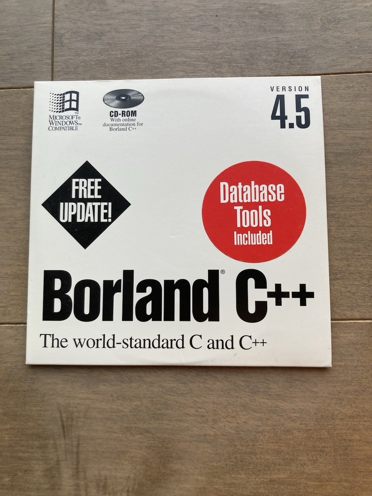Borland C++ Development Suite Ver.4.5 Windows 95 NT 3.1 DOS