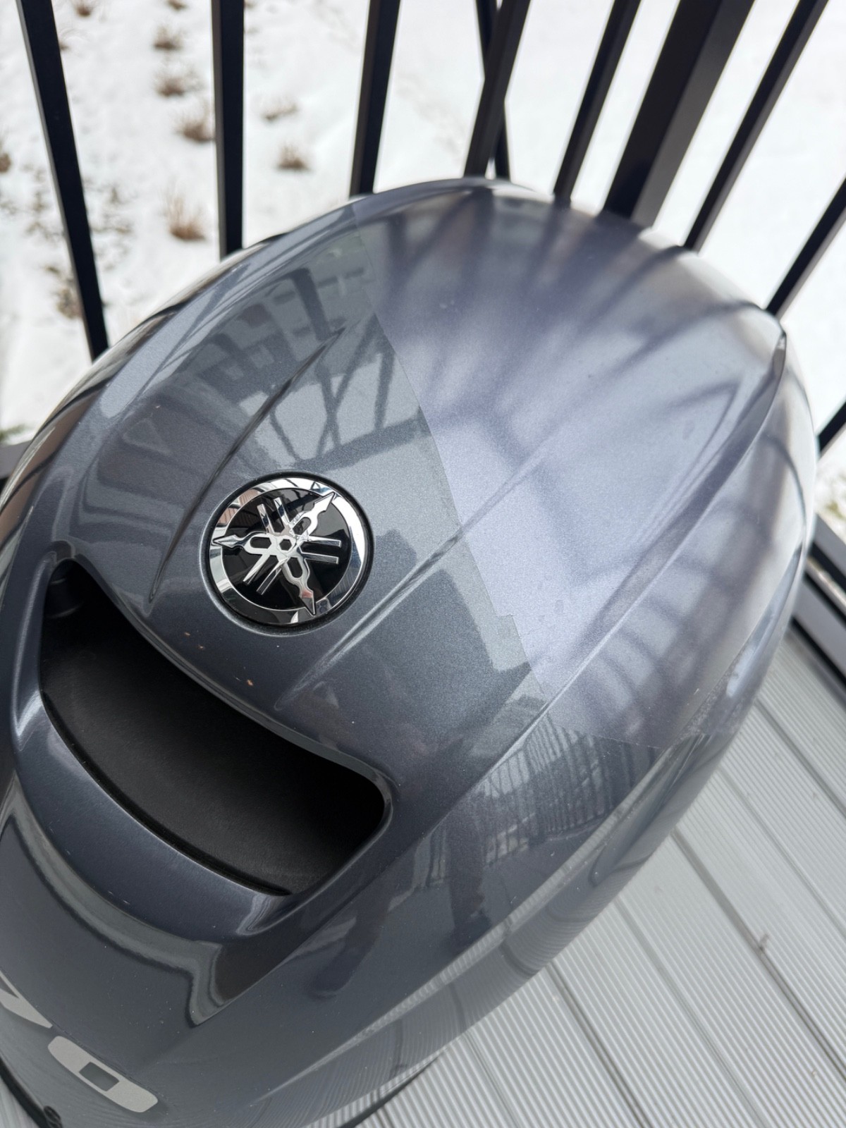 Yamaha F70 top cowling from 2023 engine