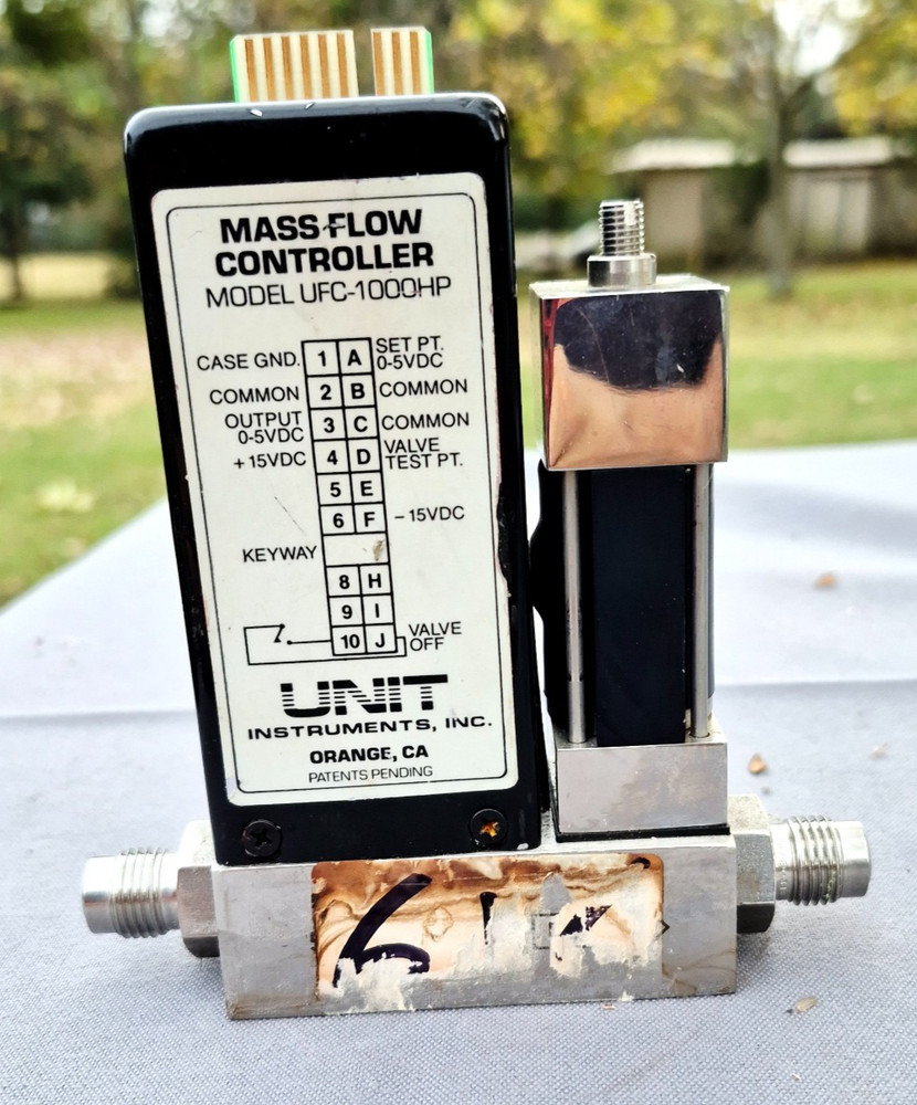 Unit UFC-1100 HP Mass Flow Controller Range 2 SLM Gas C2F6