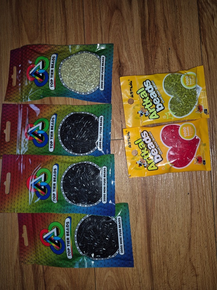 Mini Bead bulk lot with everything you need and storage