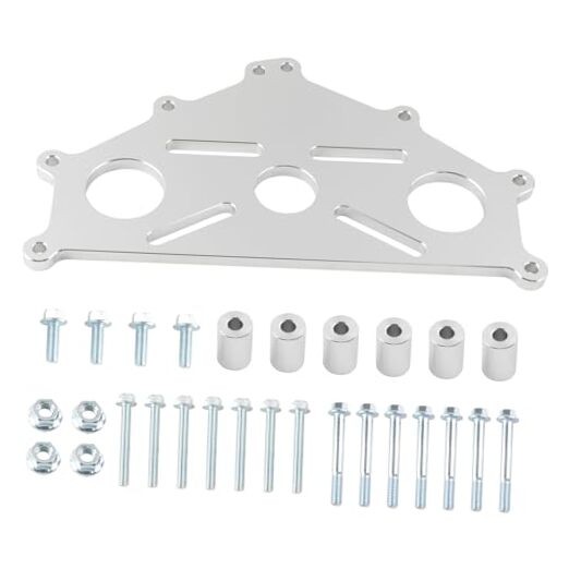 Engine Safe Stand Adapter Plate Compatible with Chevy LS LT Engines LS1