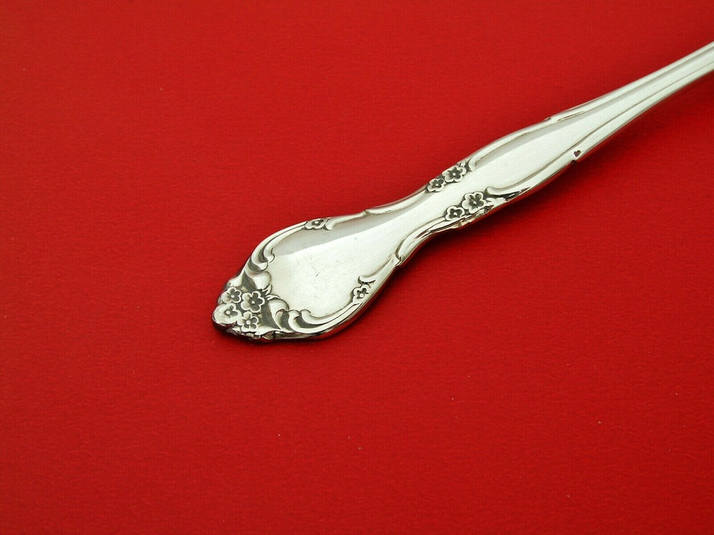 (4) ONEIDA - AFFECTION 1960 - 6" TEASPOONS - SILVERPLATE - U.S.A.