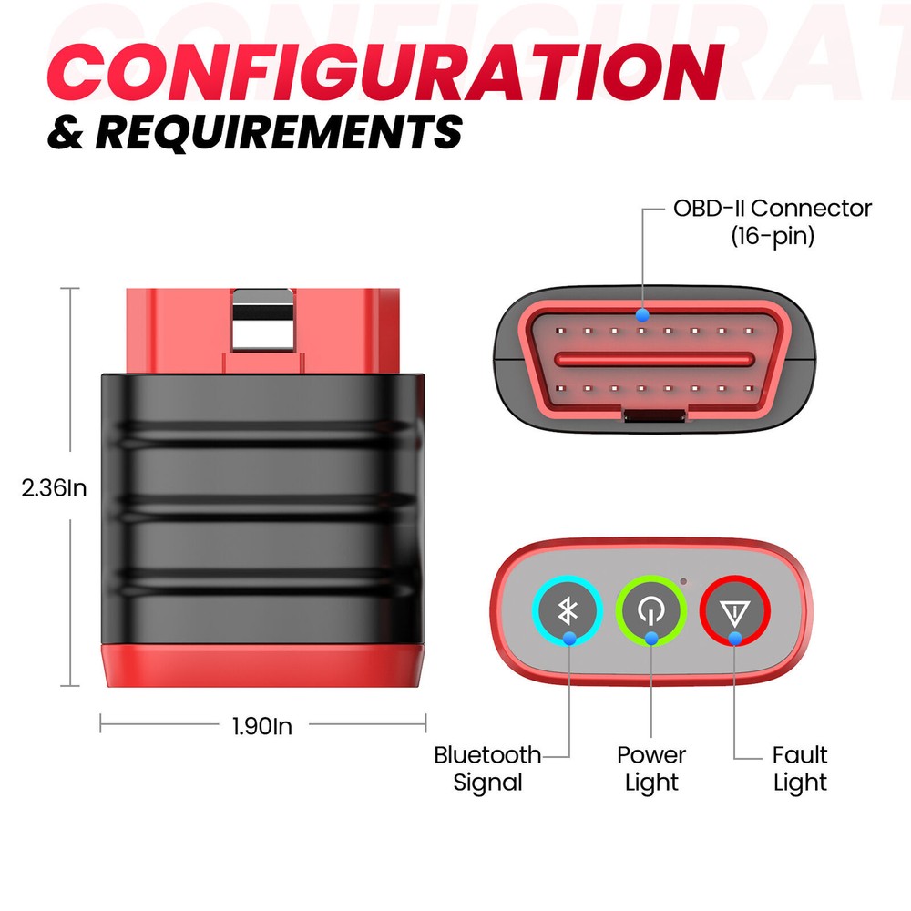 THINKDIAG Mini Car Diagnostic Tool Scanner Full System Fault OBD2 Code Reader