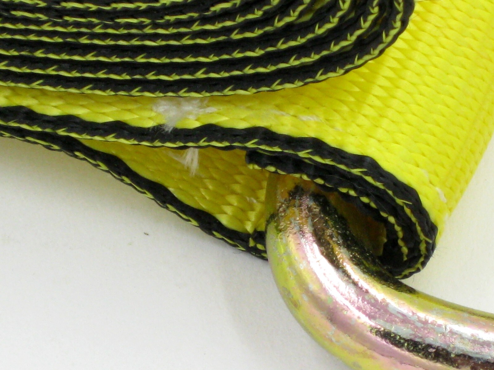 4x 8' Lasso Straps Car Hauler Tow Truck Tow Dolly Tire Wheel Tie Down Strap YLW