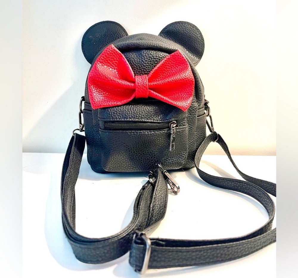 Mickey Mouse Vegan Leather Small Backpack