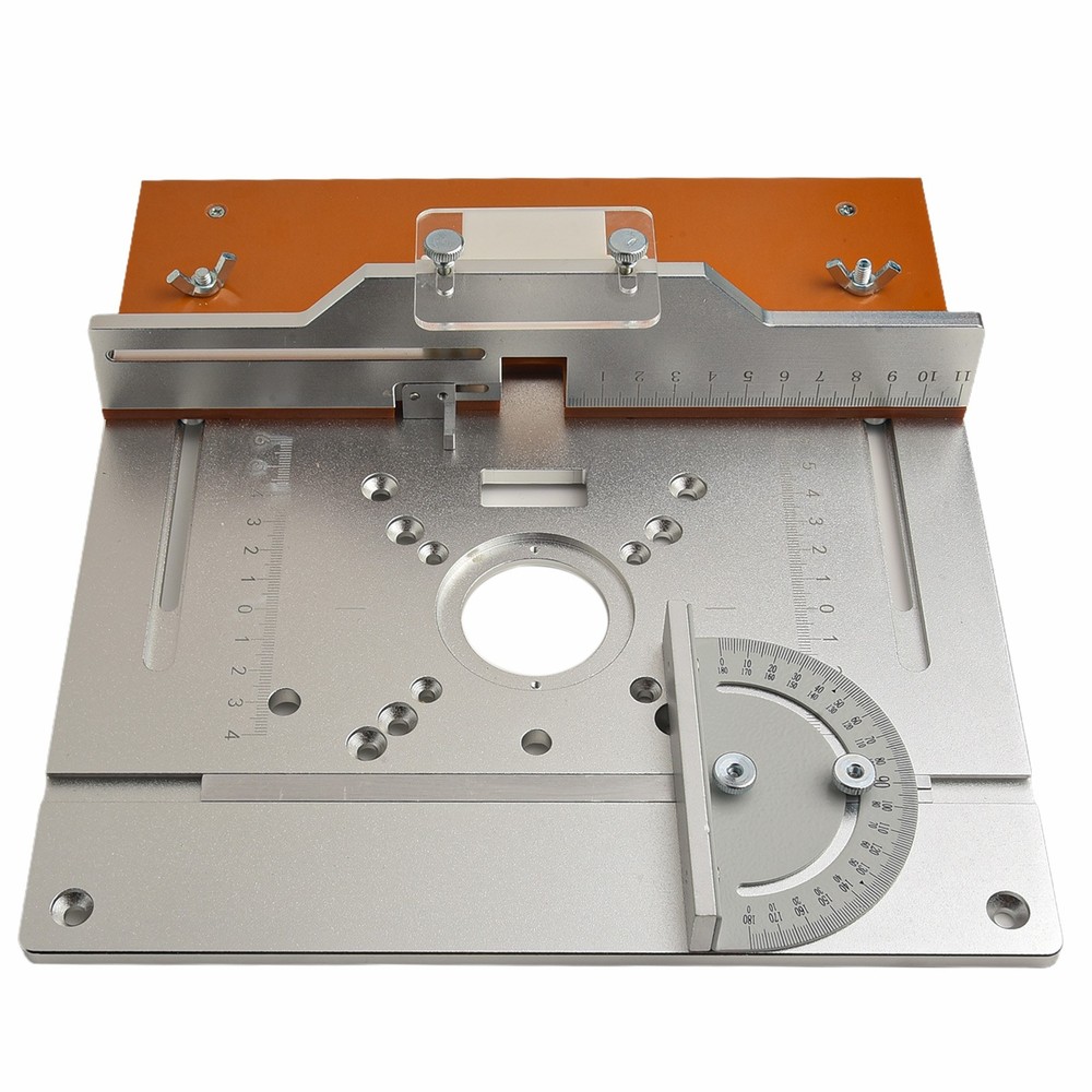 Rust Resistant Aluminium Router Table Insert Plate for Long lasting Performance