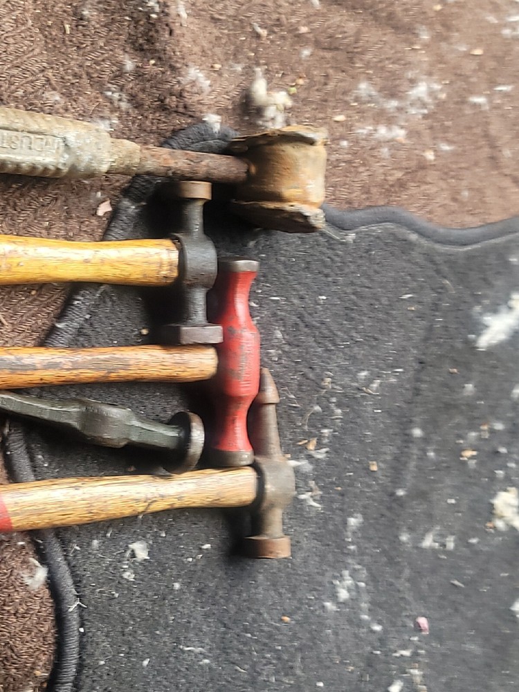 Lot Vintage Auto Body Hammers
