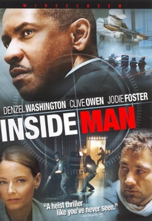 Inside Man (DVD, 2006, Widescreen) NEW