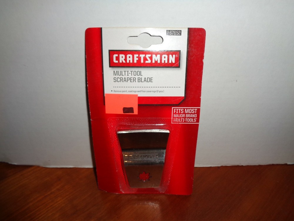 Genuine Craftsman Scraper Blade for Multi-Tools 2 Pack 67652