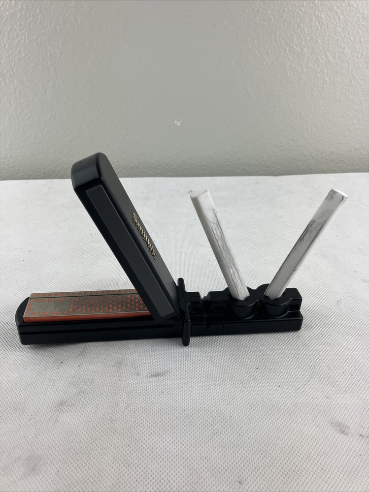 Smith's Sharpener CCD4 Diamond 3-in-1 Knife Tool Hook Sharpening System