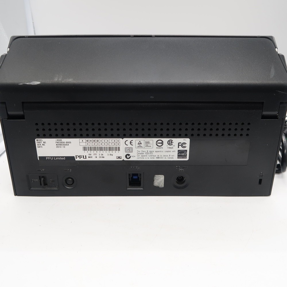 Fujitsu, ScanSnap iX500 Wireless Duplex Document Scanner