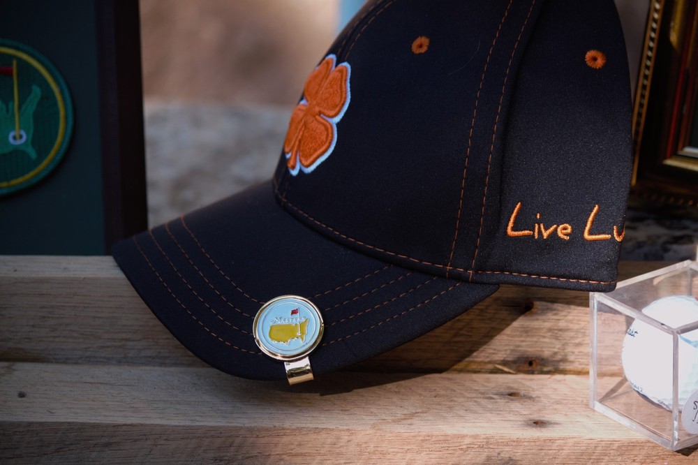 The Masters 2014 Ball Marker and Hat Clip Solid White