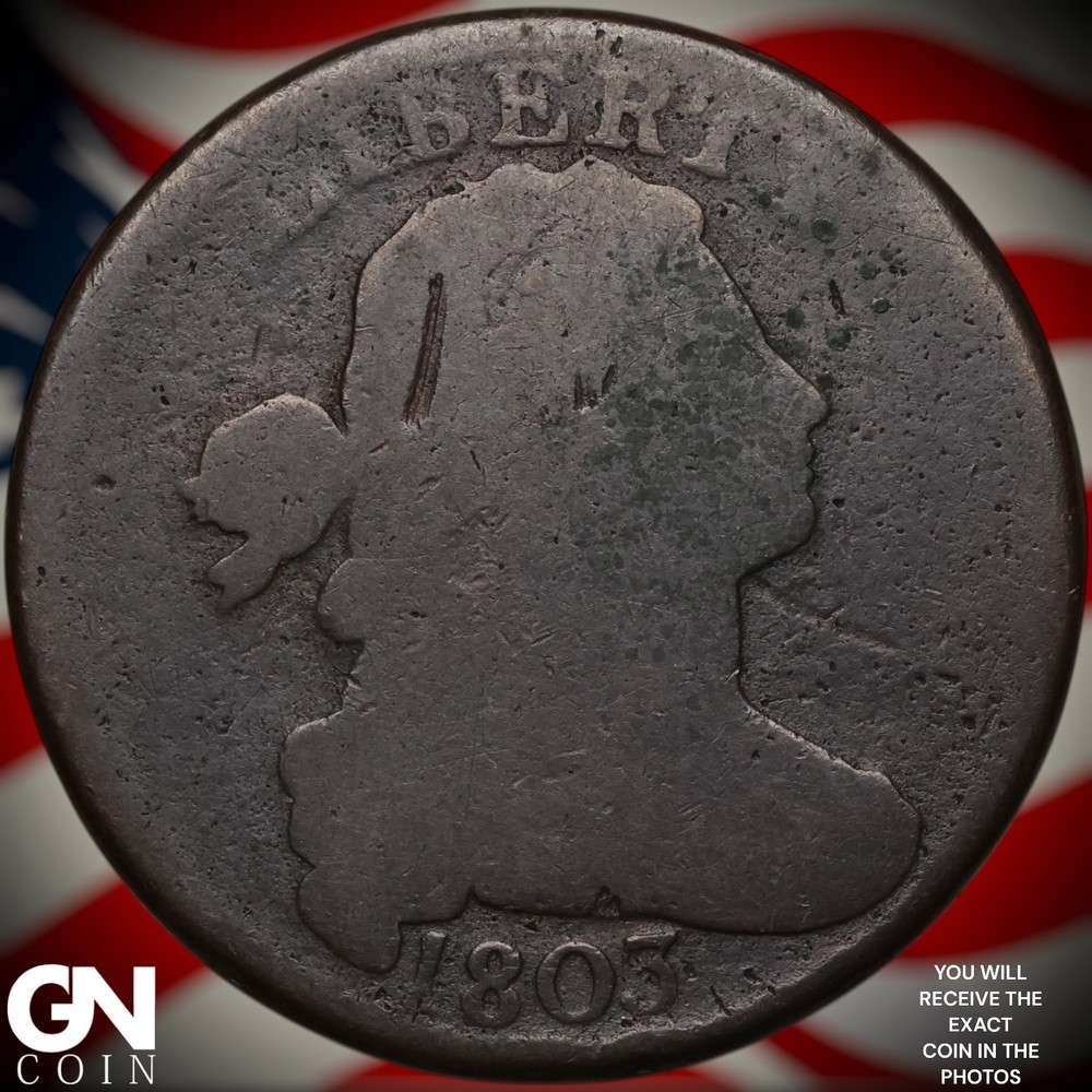 1803 Draped Bust Large Cent A2749