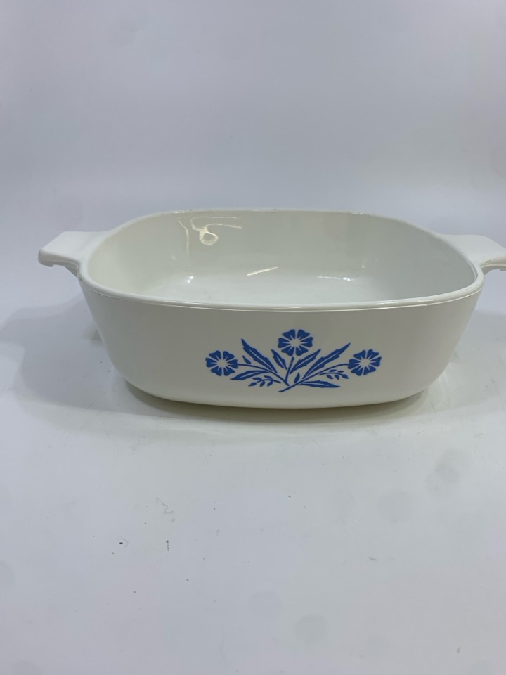 BLUE CORNFLOWER BAKING DISH.