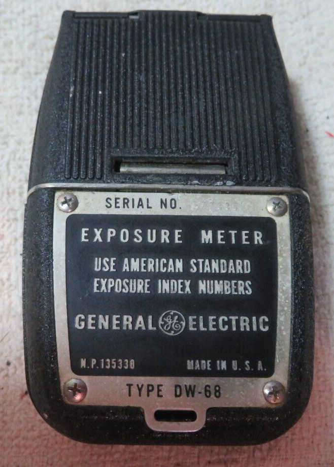 GE General Electric Exposure Meter Type DW-68 IOB Untested