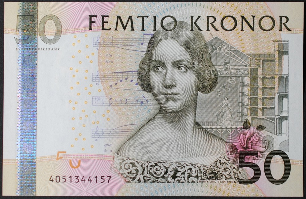 Sweden P64a 50 Kronor Gem Uncirculated