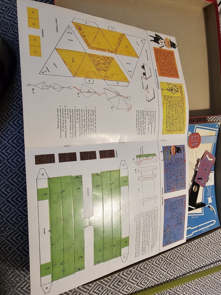 Vintage 1953 Magic Kit Transogram