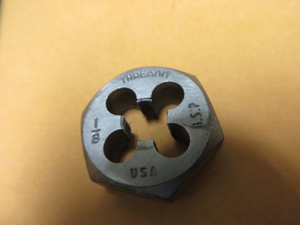 THREADIT DIE UNUSED # 1/8 BSP