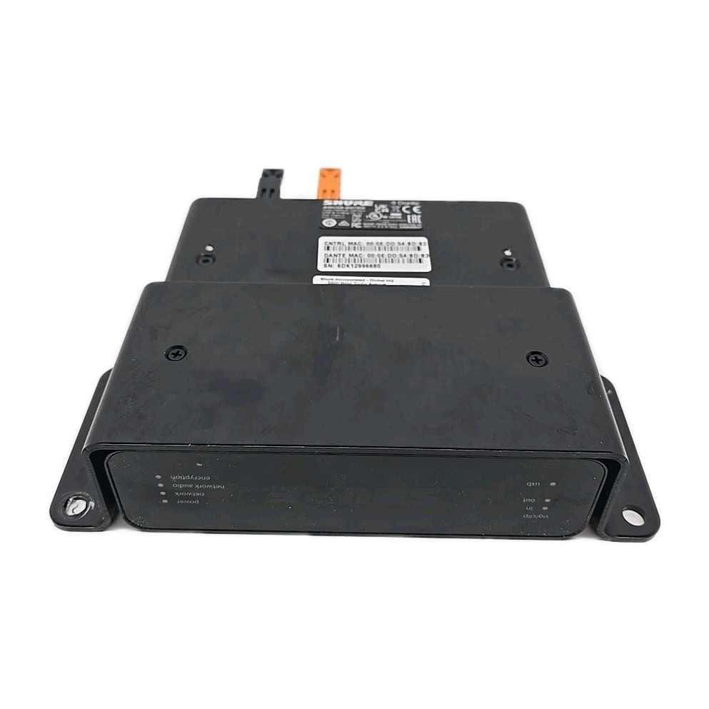 Shure ANIUSB-MATRIX USB Audio Network Interface With Dante +Mounting Bracket