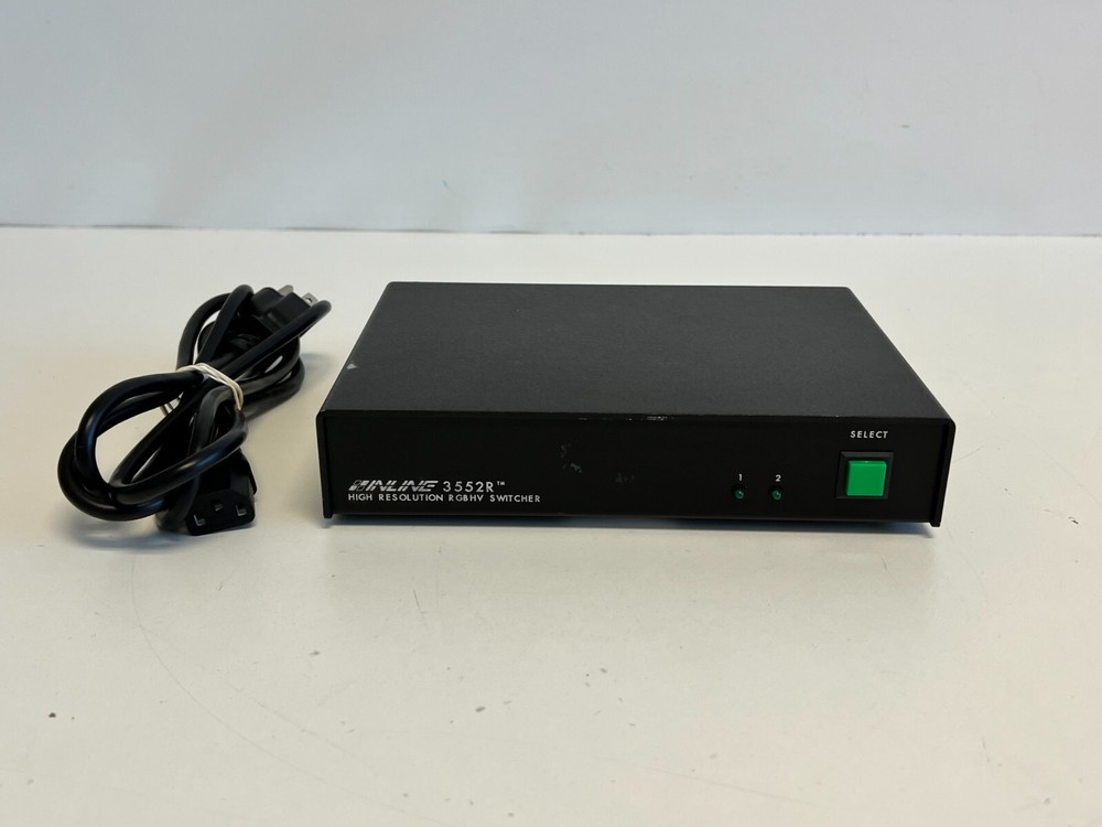 Shelf1: INLINE 3552R HIGH RESOLUTION RGBHV SWITCHER