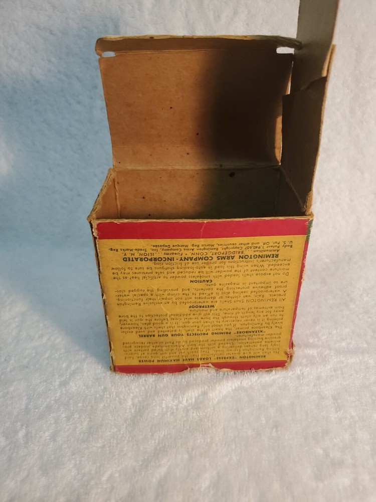 Vintage Remington Express Extra Long Range 16 GA. Shot Shell Box - EMPTY