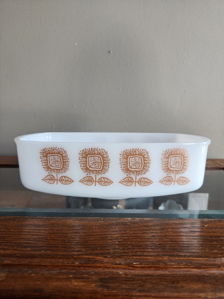 Federal Glass Co. Heat Proof Baking Dish 1¼ Quart